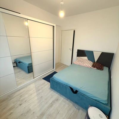 Rental of a new 3-room apartment, 70 m², Chiajna, Sector 6, Bucharest, Romania